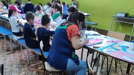 Los preparativos para la jornada de este miércoles.