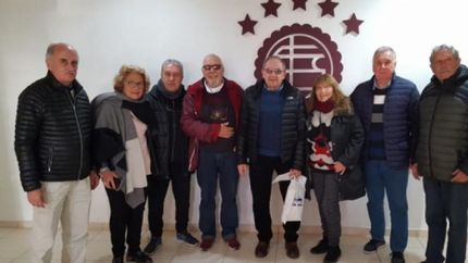 Los vitalicios del Granate, unidos en pandemia. Los vitalicios del Granate, unidos en pandemia.