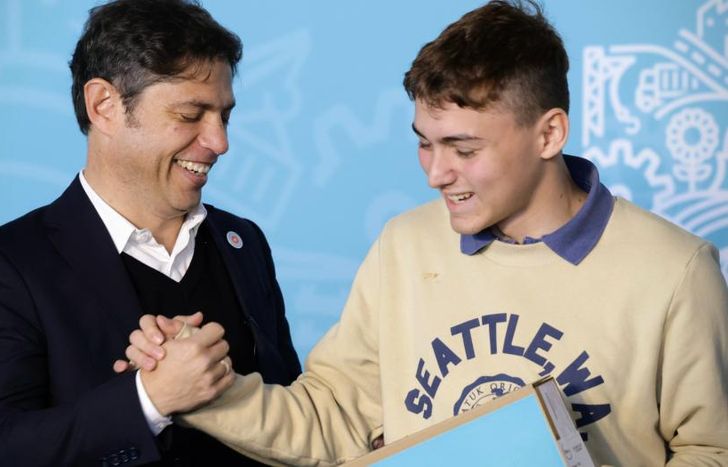 Kicillof va por la reelección.