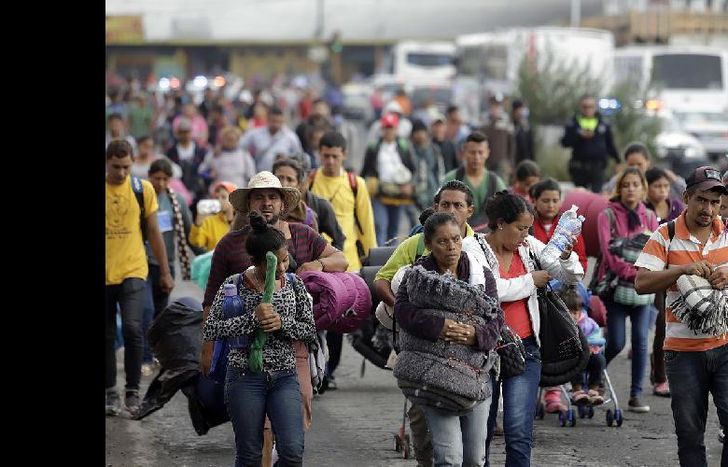 La mayoría de los migrantes son de Honduras pero también hay de otros países de Centroamérica.