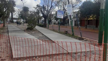 Las cuadrillas ya hicieron una gran parte del circuito aeróbico.