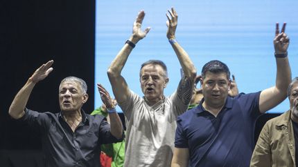 La CGT contra Milei en la previa del Día del Trabajador. La CGT contra Milei en la previa del Día del Trabajador.