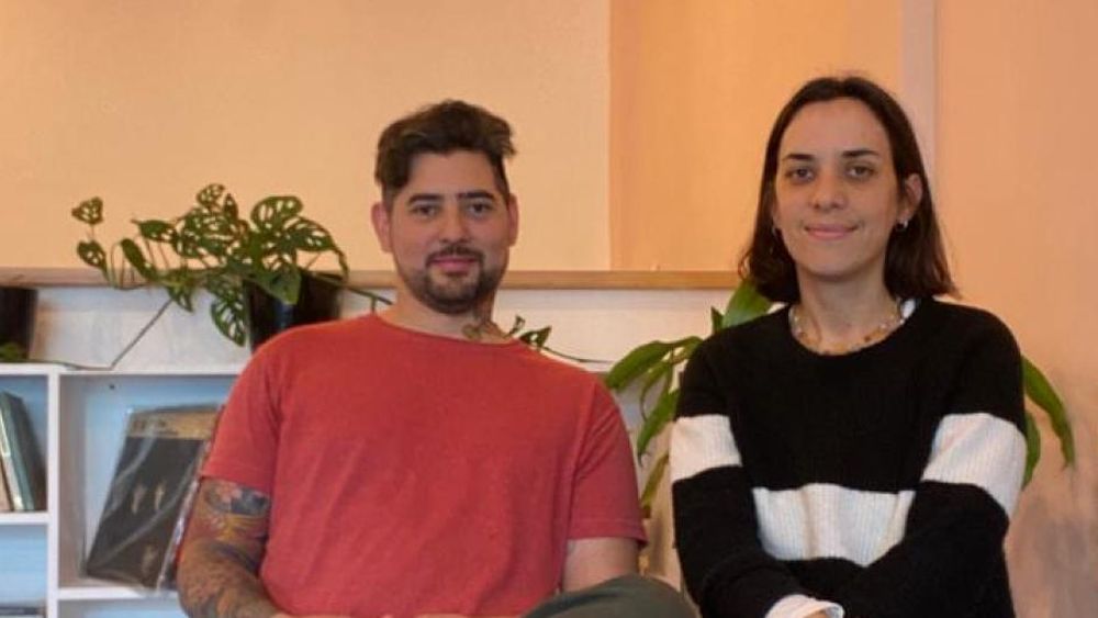 Manuel y Guadalupe, al frente del nuevo espacio.