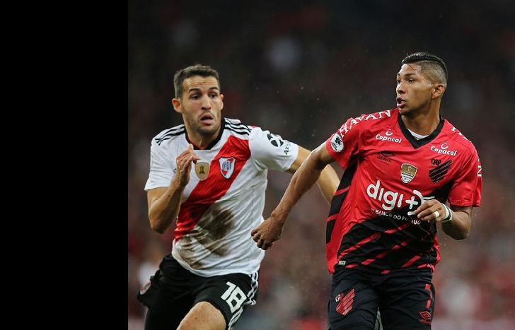 atlético paranaense se mostró intenso y muy concentrado.