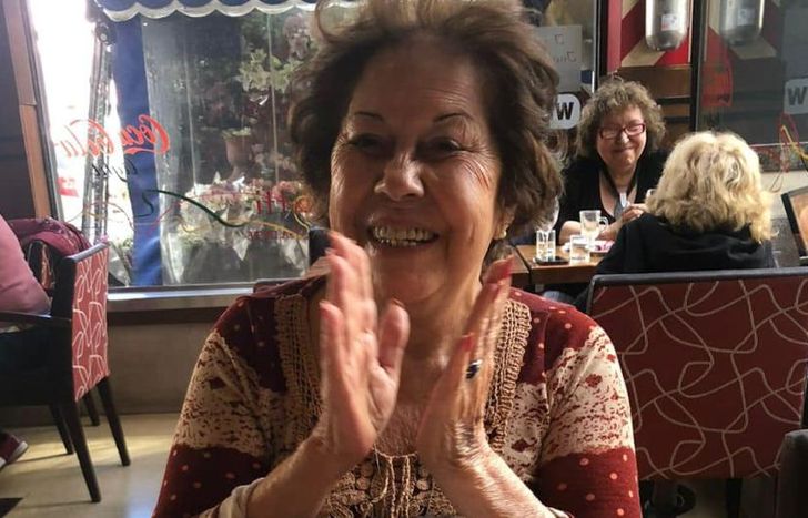 La anciana falleció en el lugar de la tragedia.