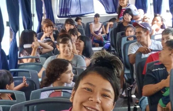 Siempre acompaña a los chicos y familias del barrio.