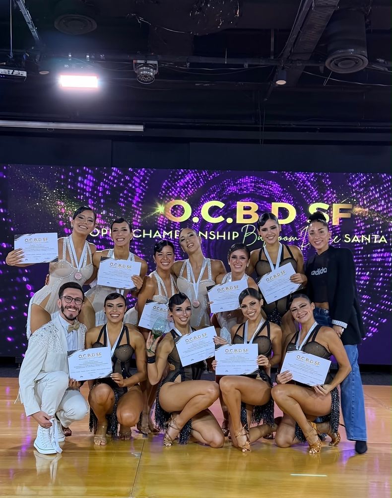 Latin Ladies comenzó con un grupo de 30 chicas.