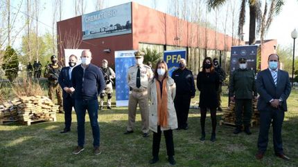 El procedimiento fue en el crematorio del Cementerio de Lomas.