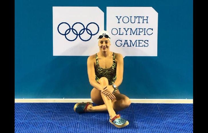 Selene, con 15 años, competirá en cuatro pruebas y es una de las más jóvenes del evento.