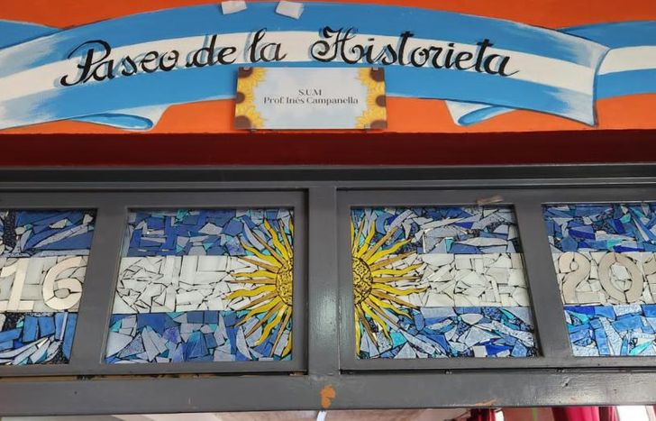 Le pusieron el nombre de la profesora a una de las áreas donde más sellos dejó como docente y artista.