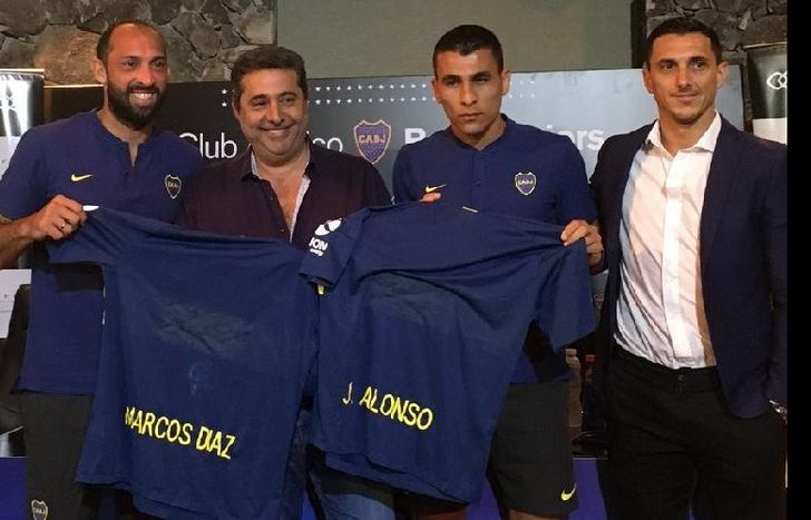 Los futbolistas fueron presentados oficialmente ante la prensa.