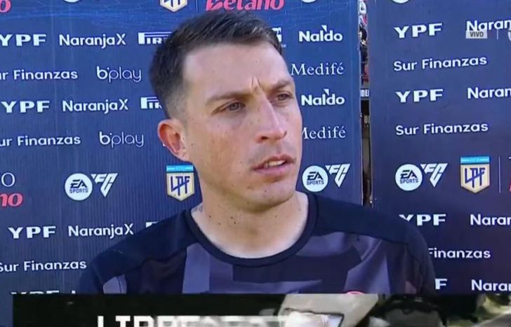 Nahuel Losada fue la figura de Lanús en la derrota ante Riestra.