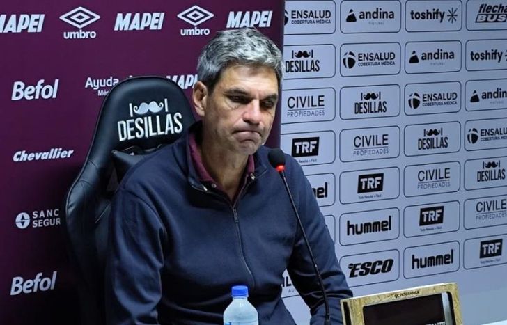 Mauricio Pellegrino se mostró preocupado por el presente de Lanús.