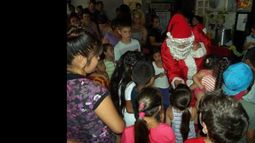 Van a contar con la presencia de Papa Noel.