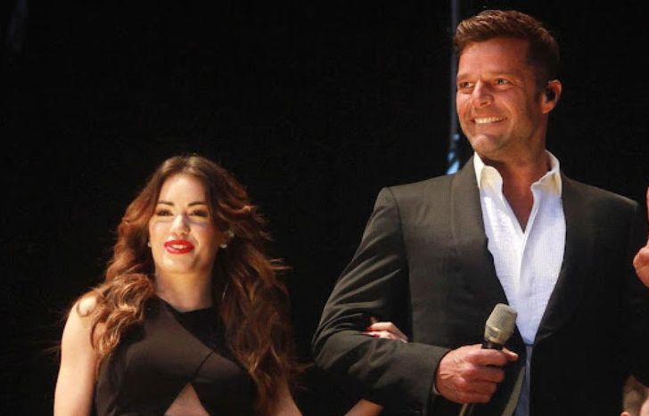 Lali Espósito y Ricky Martin, en el Teatro Colón.