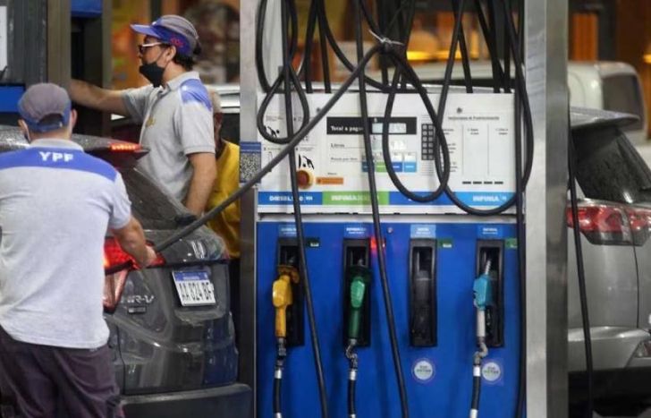Los combustibles aumentaron un 2% este fin de semana.