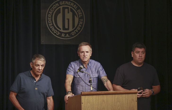 La CGT volvió a cuestionar el proyecto de la reforma laboral.