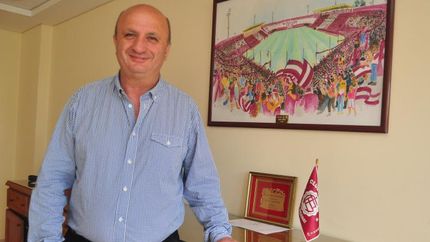Nicolás Russo, presidente del Club Atlético Lanús.