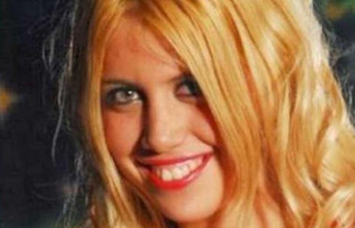 Una joven Wanda Nara.