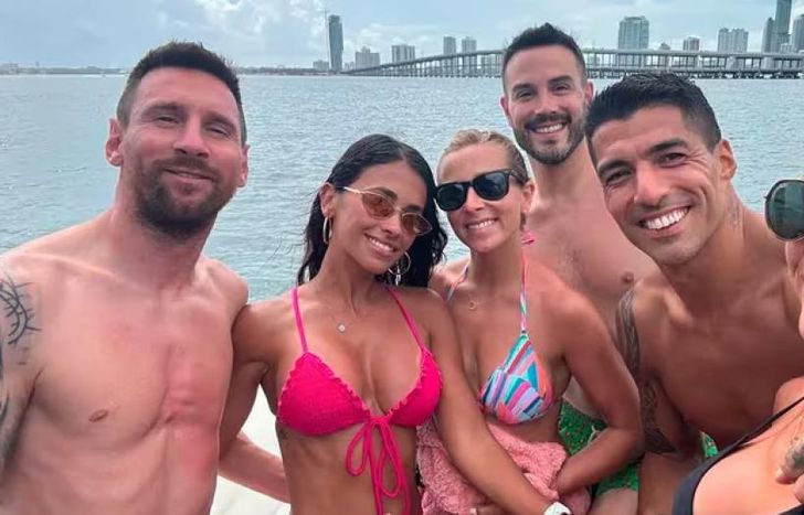 Leo, Anto y amigos.