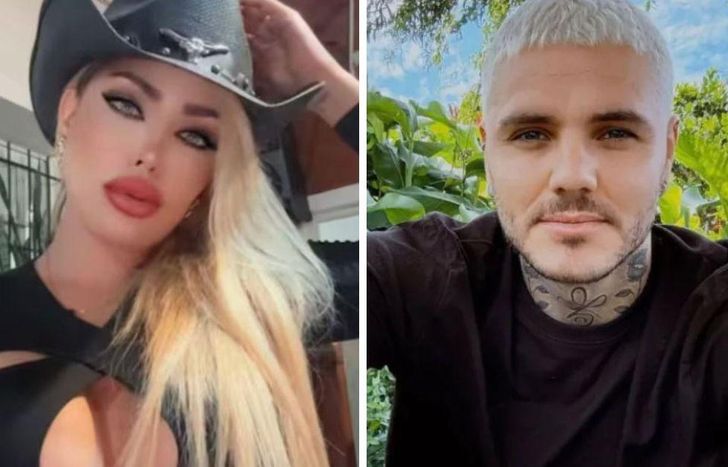 Natasha Rey, contra Mauro Icardi.