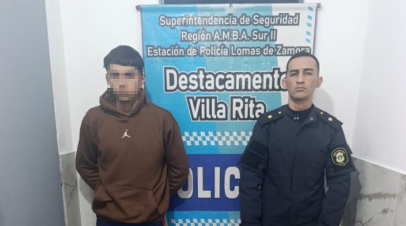 El acusado fue trasladado al Destacamento de Villa Rita.
