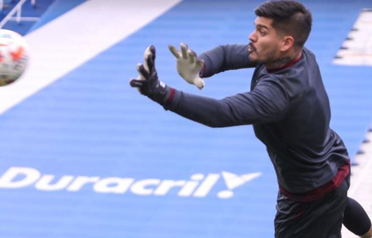 Lucas Acosta lamentó los puntos que se escaparon.