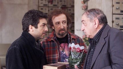 Durante su participación en el film Luna de Avellaneda.