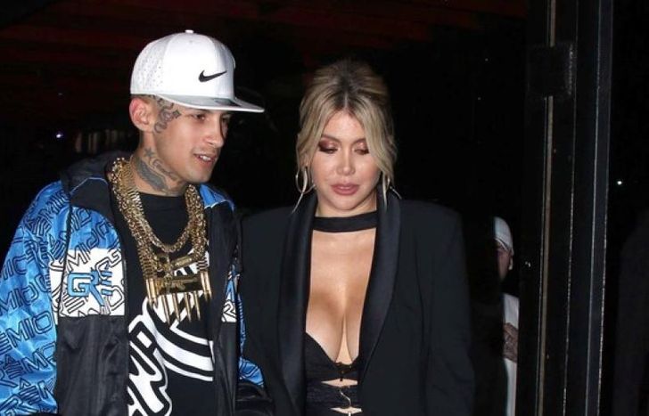 l-Gante y Wanda Nara.