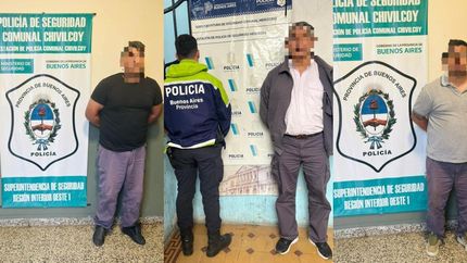 El lomense fue detenido junto a otros dos delincuentes.