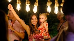 Pampita y su pequeña hija Ana.