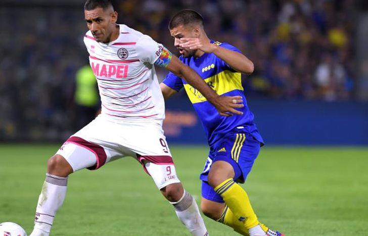 Sand convirtió para Lanús en la Bombonera.