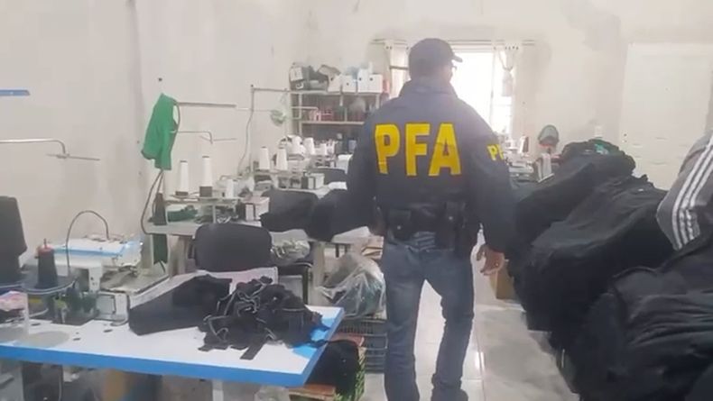 Uno de los lugares investigados por trata de personas.