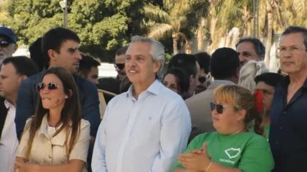 Alberto Fernández, presente en la apertura del ciclo Verano en Tecnópolis.
