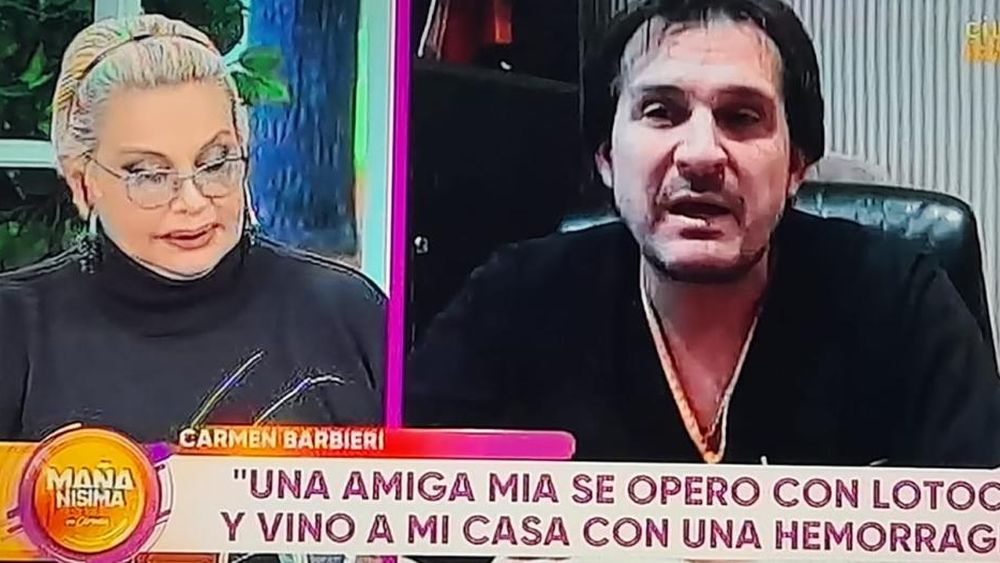 No dio nombres, pero aseguró que se trata de una persona del medio.
