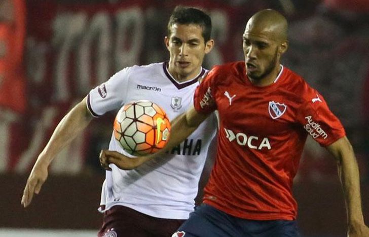 Lanús e Independiente, en Copa Sudamericana 2016.