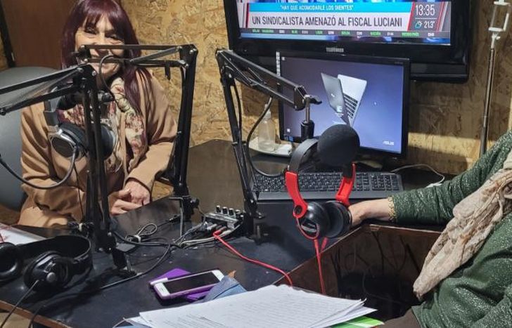 Cecilia y Alicia, muy entusiasmadas y contentas con el nuevo proyecto.