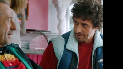 GUILLERMO FRANCELLA Y DIEGO PERETTI, EN ESCENA.