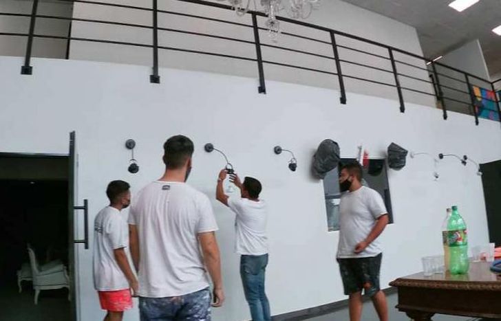 Los trabajos comenzaron en los primeros días del año.