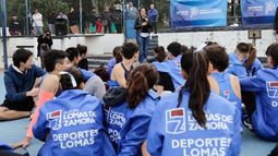 Más de 650 jóvenes festejaron el Día Olímpico en el Parque Eva Perón
