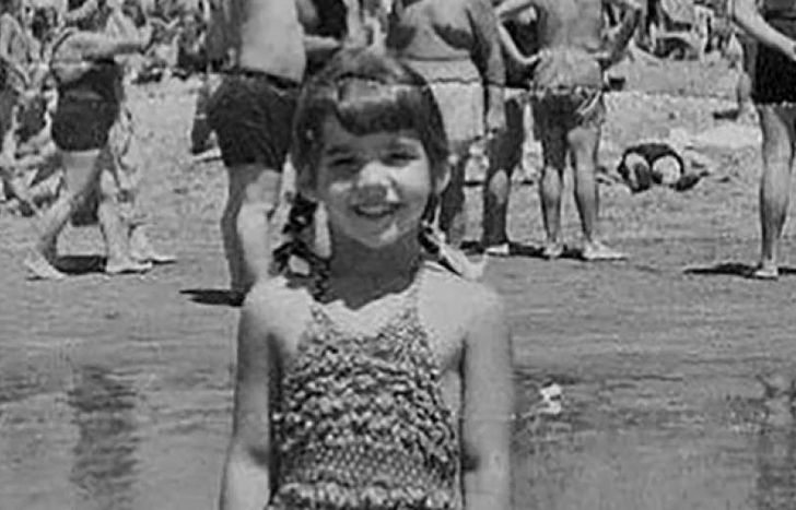 Vieja postal en La Feliz.