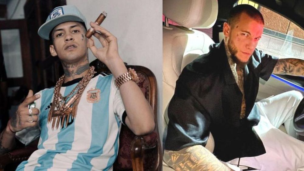 Picante ida y vuelta entre L-Gante y Alex Caniggia