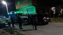 Imágenes de la escena del crimen.