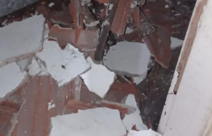 Quedó todo destruido.