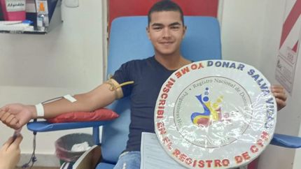La donación de sangre salva vidas.