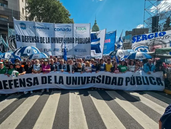 Paro universitario en todo el país.