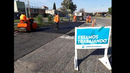 Las obras avanzaron sobre Camino Negro.