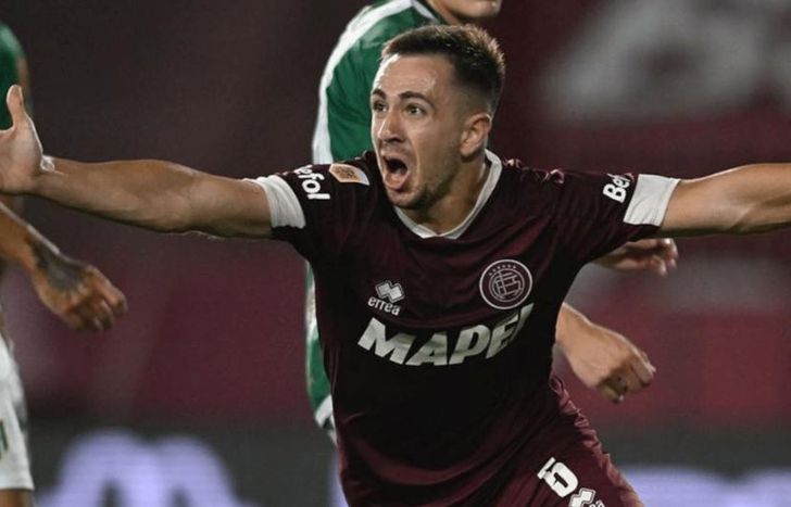 El volante fue el autor del gol para Lanús.