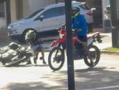 Un testigo había filmado el ataque motochorro. Un testigo había filmado el ataque motochorro.