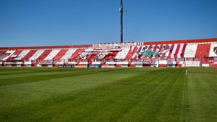 Así estuvo el campo en el último partido ante Armenio. Así estuvo el campo en el último partido ante Armenio.